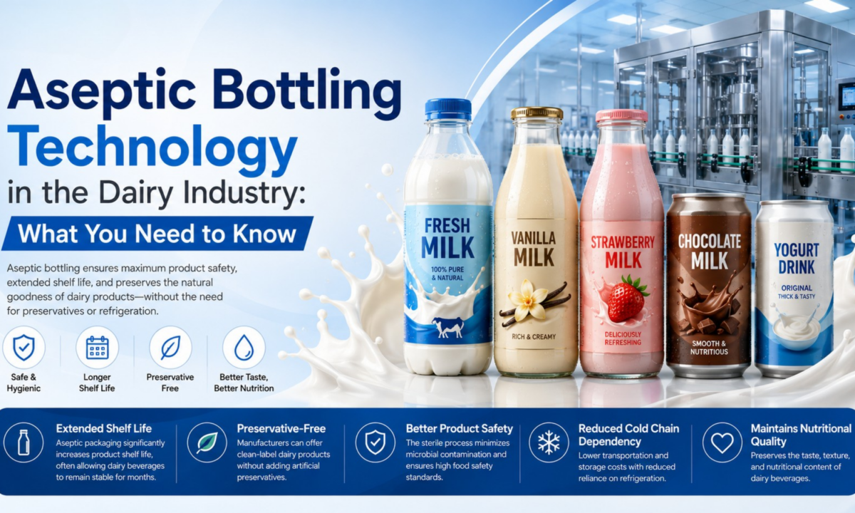Aseptic Bottling Technology in the Dairy Industry: What You Need to Know?