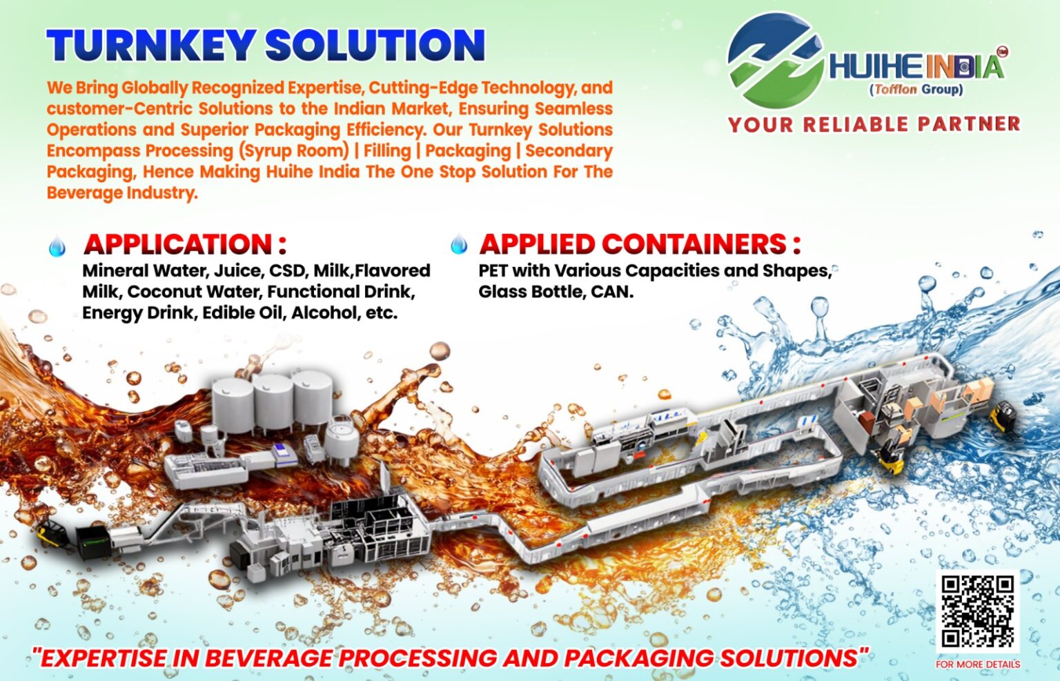 Turnkey Solutions - Huihe India